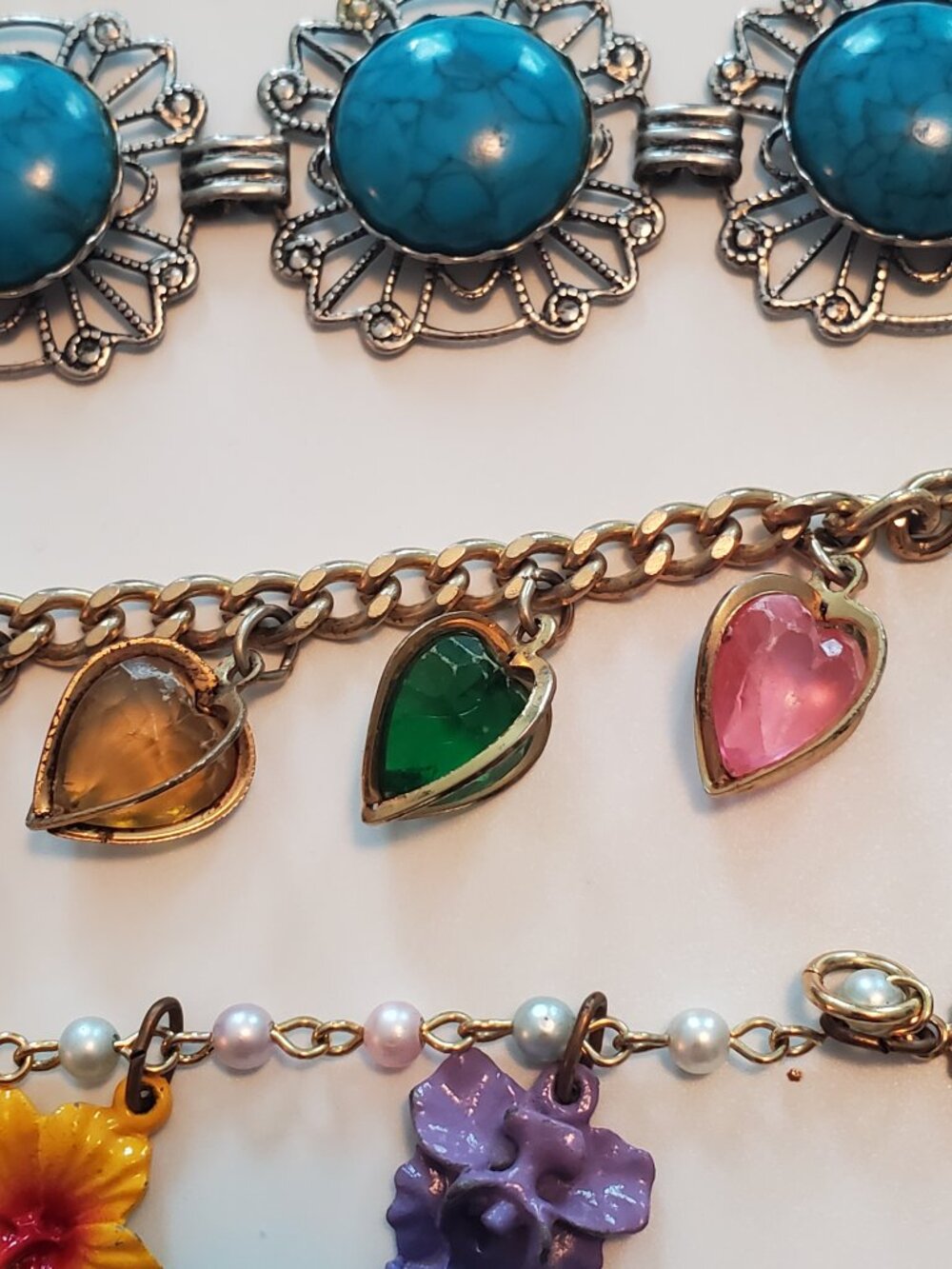 6 Bracelets, items # A -1887-1892, wt .111 grams. - Picture 11 of 16